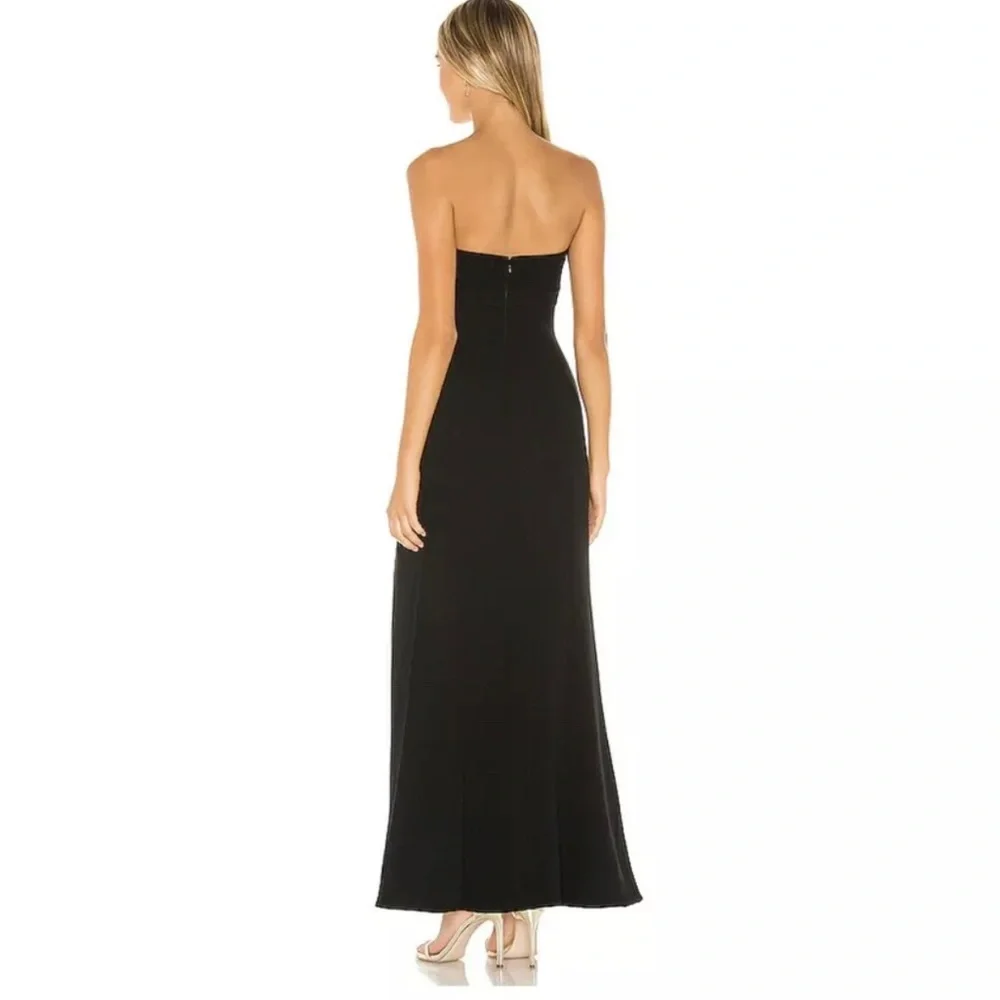 lovers + friends Fabiola Gown in Black NWT Size Xs Retails: $248 - Picture 2 of 5